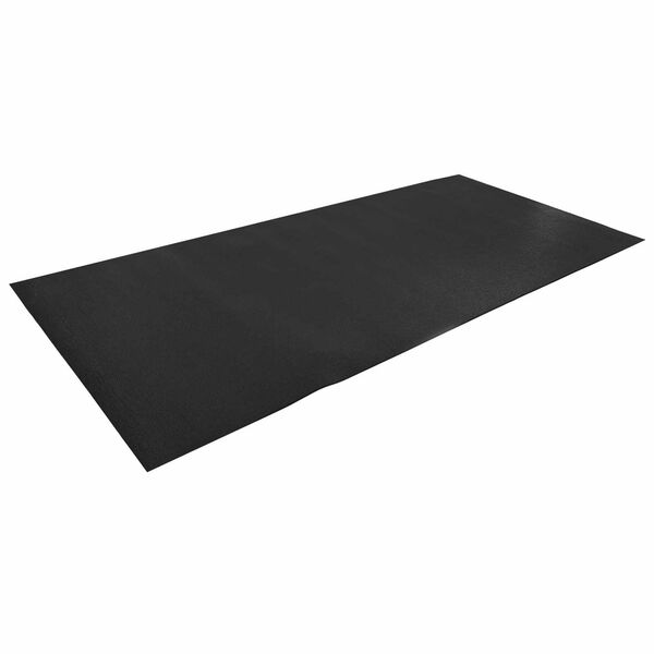 vidaXL Sportsbeskyttelsesmatte Svart 150 x 75 x 0.6 cm PVC