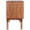 vidaXL TV-benk 140x30x50 cm heltre teak