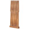 vidaXL Sammenleggbar krakk 40x32x45 cm heltre teak