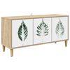 vidaXL TV-skap HANAU 102 x 33 x 50 cm Sonoma Konstruert tre