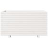 vidaXL Plantekasse hvit 90x40x49,5 cm heltre furu