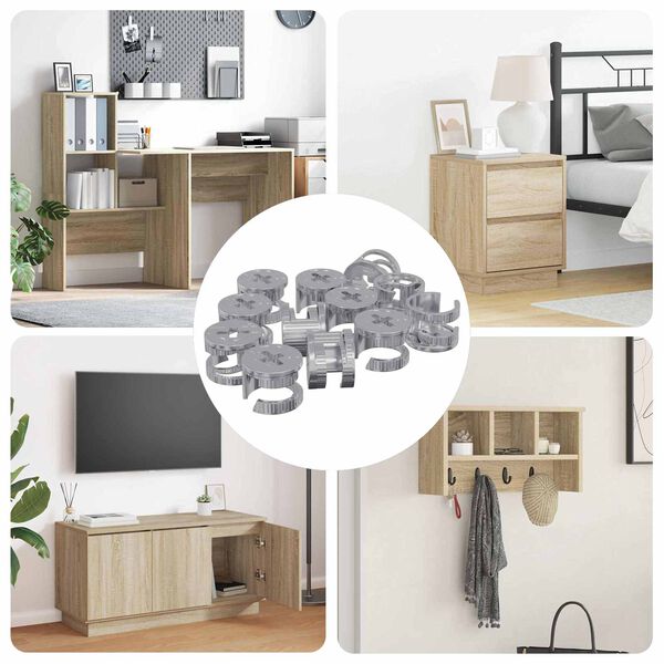 vidaXL Kamel&aring;semuttere 4000 pcs s&oslash;lv Metall