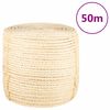 vidaXL Tau 100% sisal 8 mm 50 m