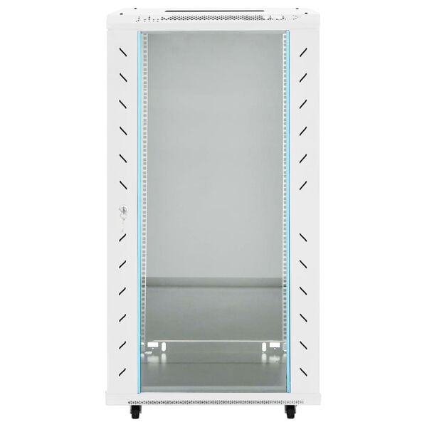 vidaXL Nettverksskap 22U svingbare f&oslash;tter 19" IP20 60x60x120 mm