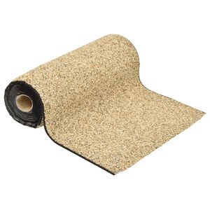 vidaXL Steinfolie naturlig sand 700x40 cm
