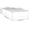 vidaXL Boxspring-sengeramme svart 90x190 cm Single stoff