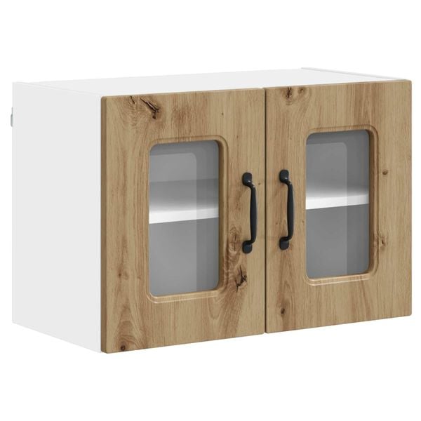 vidaXL Kj&oslash;kkenskap Kalmar Artisan Eik 60 x 31 x 40 cm Konstruert tre