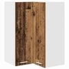 vidaXL Hengende skap Gammel treverk og hvit 57 x 57 x 80 cm