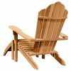 vidaXL Adirondack-stol 2 pcs Brun 137 x 77 x 95 cm Massivt Teaktre