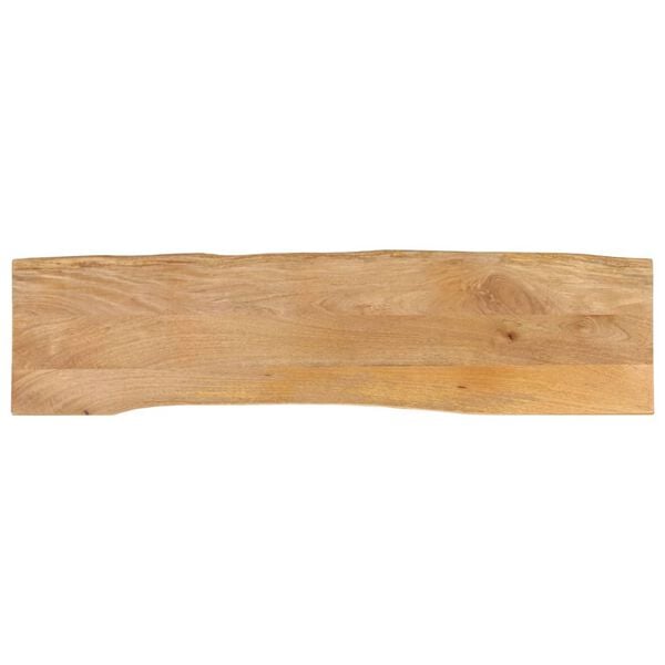 vidaXL Bordplate 160x40x3,8 cm naturlig kant heltre mango