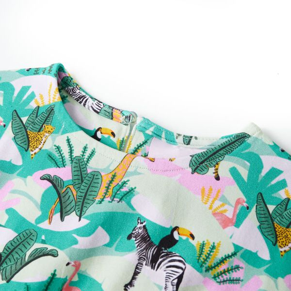 Barnekjole lysemynte 128