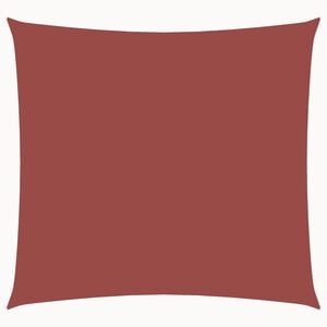 vidaXL Solseil oxfordstoff firkantet 2x2 m terrakotta