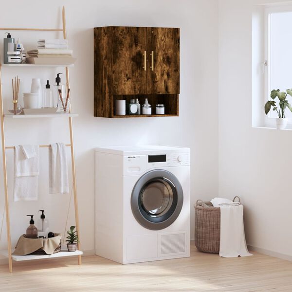 vidaXL Veggskap r&oslash;kt eik 60x31x70 cm konstruert tre