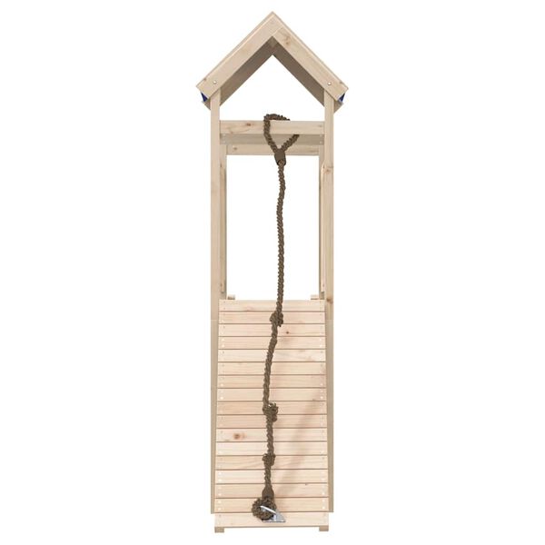 vidaXL Utend&oslash;rs lekesett heltre furu