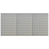 vidaXL Verkt&oslash;ytavler for vegg 3 stk 40x58 cm st&aring;l