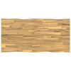 vidaXL Live Edge Bordplate 120 x 60 x 3,2 cm Rektangul&aelig;r