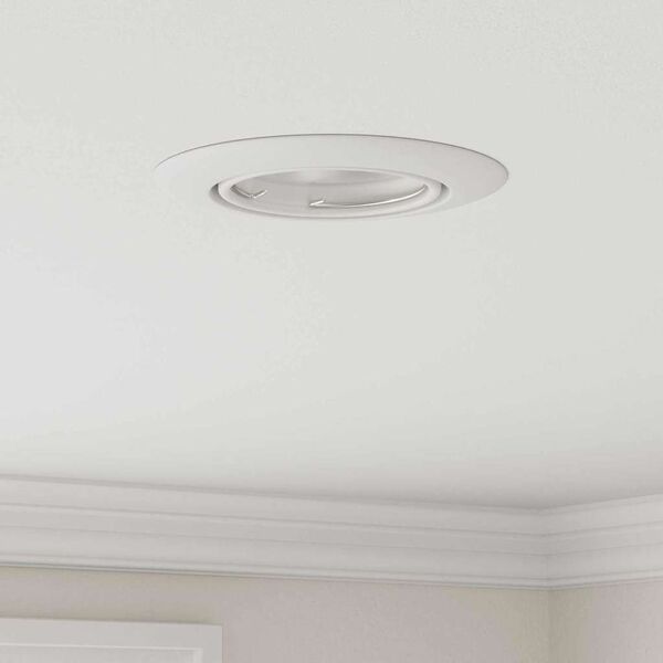 vidaXL Spotlight 12 pcs Hvit 9 x 9 x 2.5 cm Metall