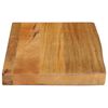 vidaXL Bordplate 40x20x3,8 cm naturlig kant heltre mango