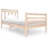 vidaXL Sengeramme heltre 100x200 cm