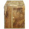 vidaXL TV-skap med hylle Brun 100 x 32 x 36 cm Massivt mangotre