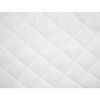 vidaXL Vattert madrassbeskytter hvit 140x200 cm lett