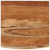 vidaXL Benkeplate for bad 60x60x3,8 cm firkantet heltre akasie