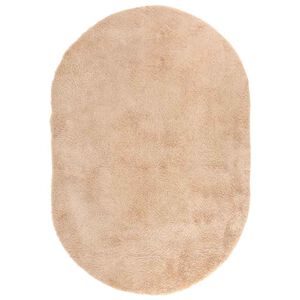 vidaXL Flossteppe med lang luv NAVARRA beige 300x200 cm polyester