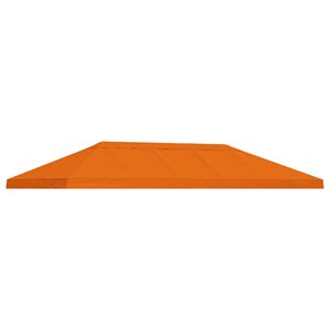 vidaXL Hagepaviljong kanopydeksel 6 x 3 m Oransje Polyester 190