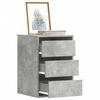 vidaXL Kommode betonggr&aring; 40x41x58 cm konstruert tre