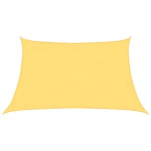 vidaXL Solseil 160 g/m&sup2; beige 3/4x2 m HDPE