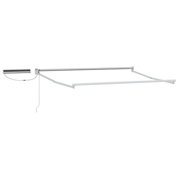 vidaXL Elektrisk Utrekkbar Markise Brun 3 x 2,5 m