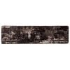vidaXL Teppe Runner MARSA Svart 80 x 400 cm Polyester og PVC
