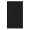 vidaXL Utend&oslash;rs Rullegardin 90% UV-blokk Svart 80 x 140 cm HDPE