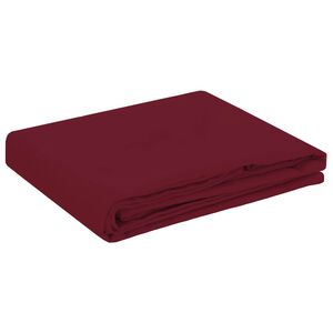 vidaXL Bordduk Rektangul&aelig;r Vinr&oslash;d 110 x 180 cm Polyester