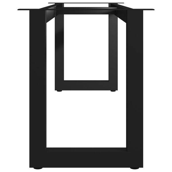 vidaXL Benkben O-ramme 125x36x42 cm