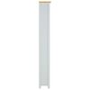 vidaXL Bokhylle 6 etasjer 80x22,5x170 cm heltre eik