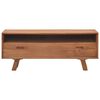 vidaXL TV-benk 110x30x45 cm heltre teak
