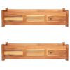 vidaXL H&oslash;ybed 2 stk akasietre 100x30x25 cm