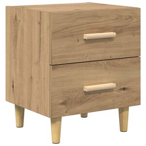 vidaXL Sengeskap Artisan Eik 40 x 35 x 47.5cm Konstruert tre