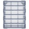 vidaXL Sortimentskap med 18 skuffer 38x16x47 cm