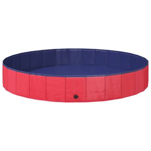 vidaXL Barnas Sv&oslash;mmebasseng &Oslash;200 x 30 cm Rund for Barn for R&oslash;d