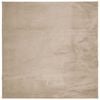 vidaXL Teppe HUARTE kort luv mykt og vaskbart sand 160x160 cm