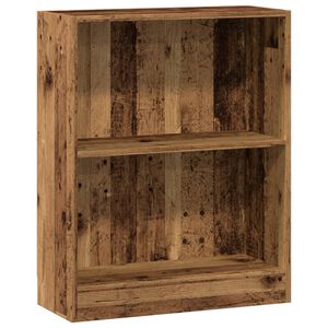 vidaXL Bokhylle gammelt tre 60x24x76 cm konstruert tre