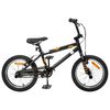 vidaXL BMX Sykkel 16 Tommer for 5-8 &aring;r gamle Svart