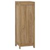 vidaXL Kommode 30x30x90 cm heltre teak