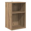 vidaXL Plateskap Artisan eik 38 x 33 x 61 cm Konstruert tre