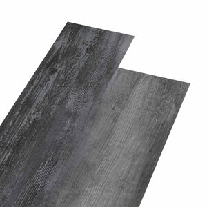 vidaXL Selvheftende PVC Gulvplanker Lys og M&oslash;rk Gr&aring; 30,5 x 61 cm