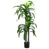 vidaXL Kunstig dracaena 36 blader 180 cm grønn
