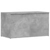vidaXL Oppbevaringskiste betonggr&aring; 84x42x46 cm konstruert tre