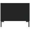 vidaXL Salongbord svart 90x50x40 cm konstruert tre